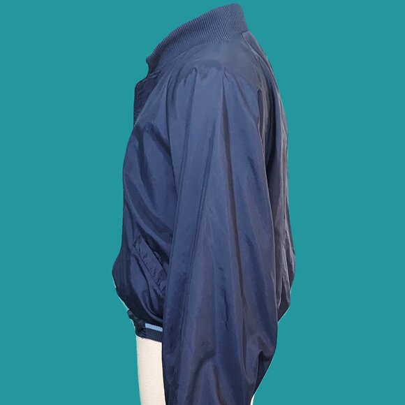 Aventura Vintage Navy Windbreaker Size XL Preowned - Picture 2 of 7